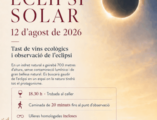 12 d’agost de 2026. Eclipse més tast de vins en una localització excepcional